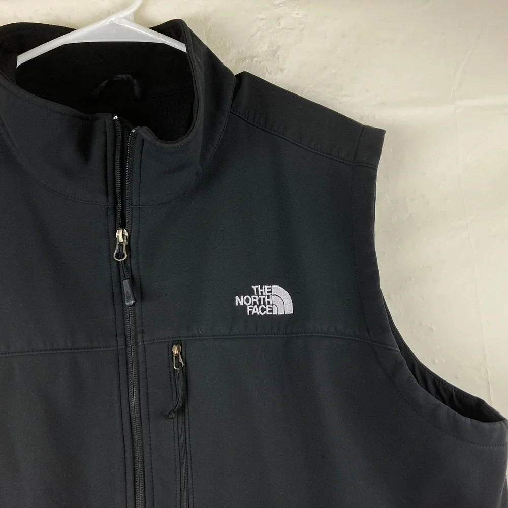 The North Face Apex Bionic Vest Mens XXL Black Windproof Softshell Gorpcore